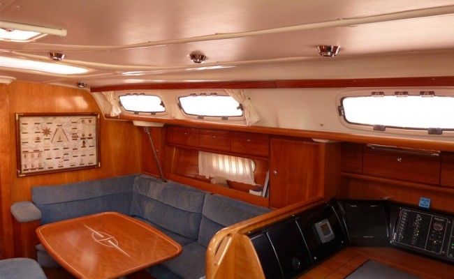 crociera grecia bavaria 46 dinette