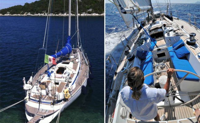 crociera grecia grand soleil 46 dock