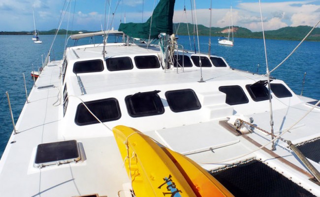 catamarano 17,68 mt 12 ospiti crociera maldive